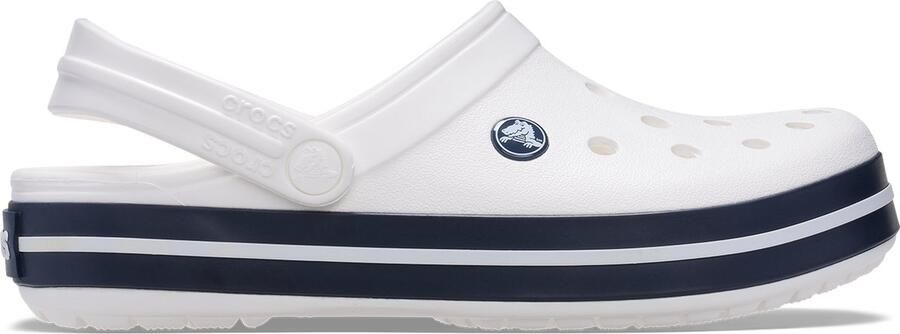 Crocs Crocband Clogs Kids White Navy