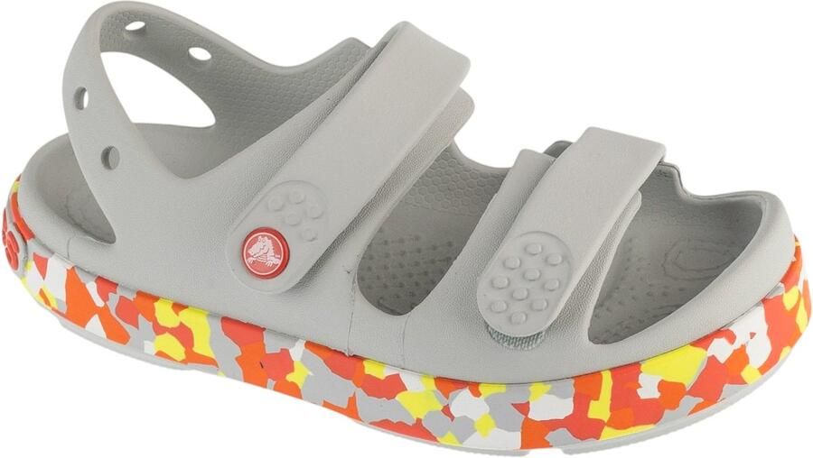Crocs Crocband Cruiser Glow Confetti Band Sandal K voor een Beige Sandalen