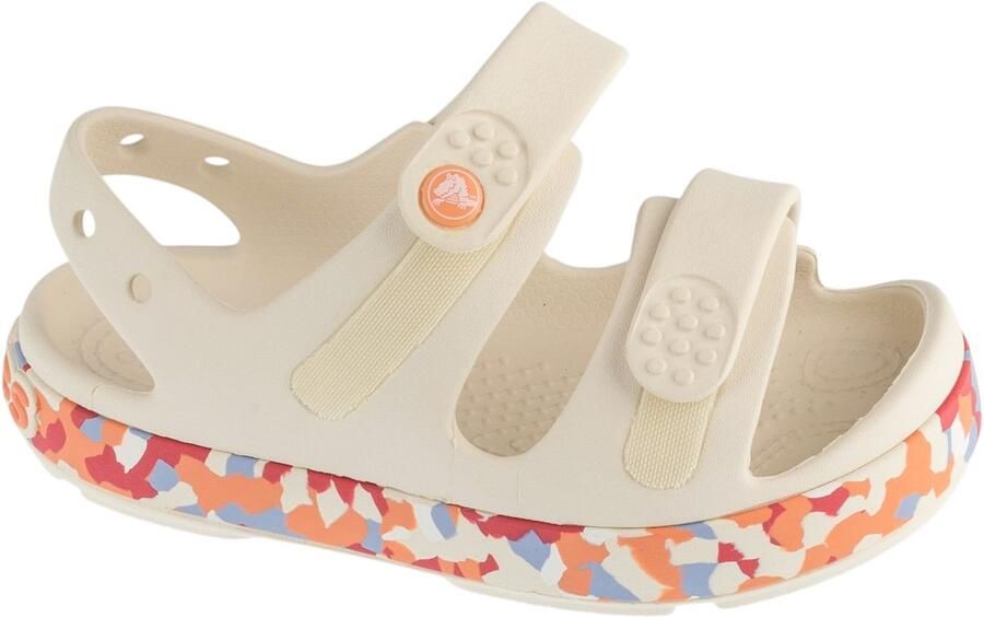 Crocs Crocband Cruiser Glow Confetti Band Sandal K voor meisje Beige Sandalen