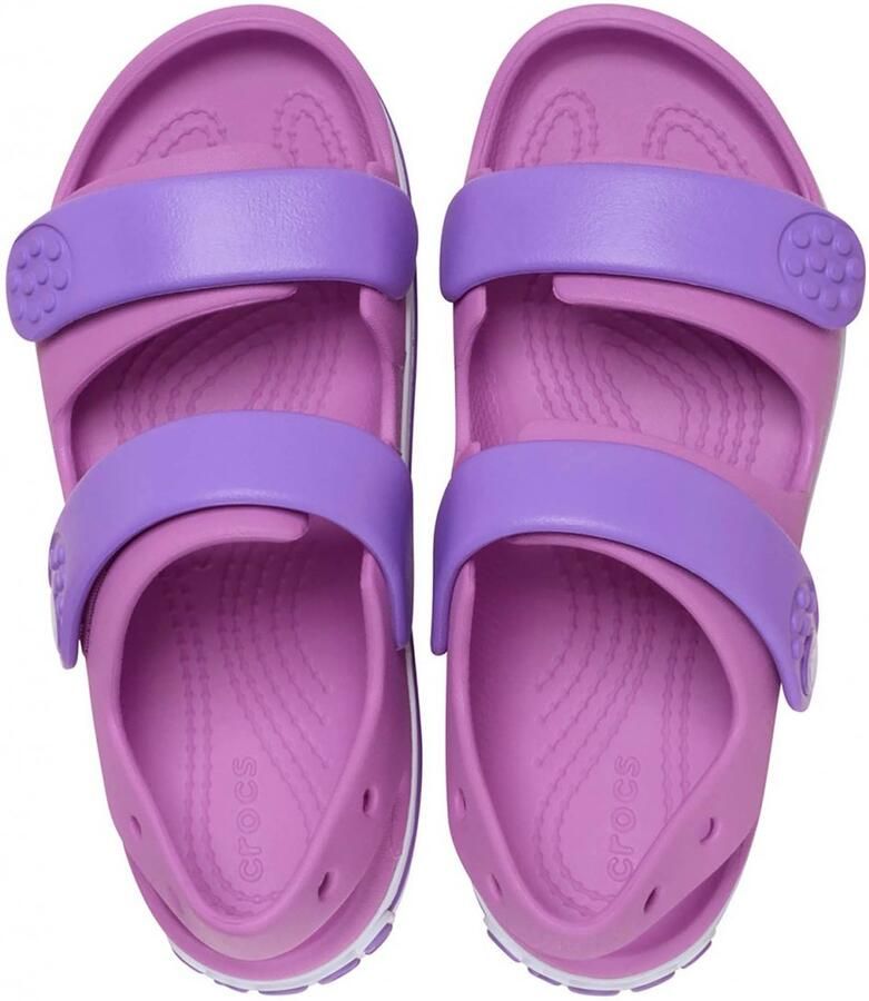 Crocs Crocband Cruiser Sandalen voor Kinderen (Unisex) Lichtgewicht Comfort Roze 209424-6WQ
