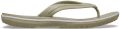 Crocs Crocband Flip Sandalen maat M7 W9 olijfgroen - Groen