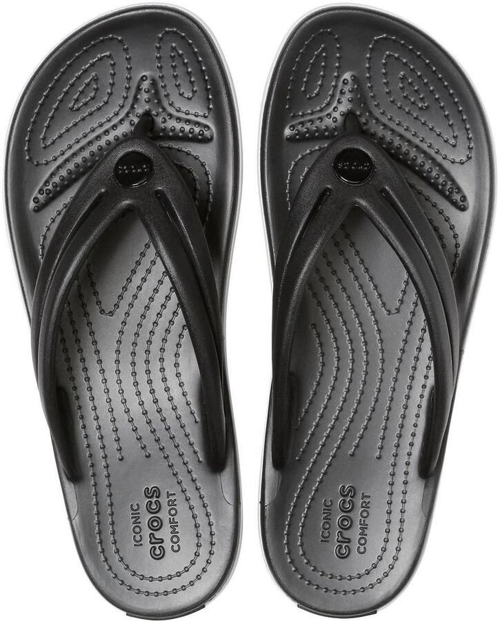 Crocs NU 21% KORTING Teenslippers Crocband Flip met iets genopte binnenzool - Foto 3