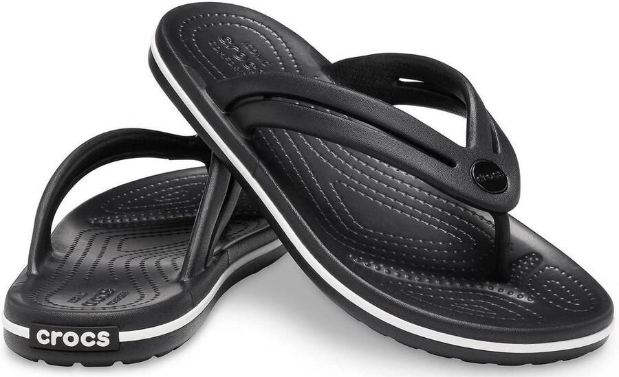 Crocs NU 21% KORTING Teenslippers Crocband Flip met iets genopte binnenzool - Foto 4
