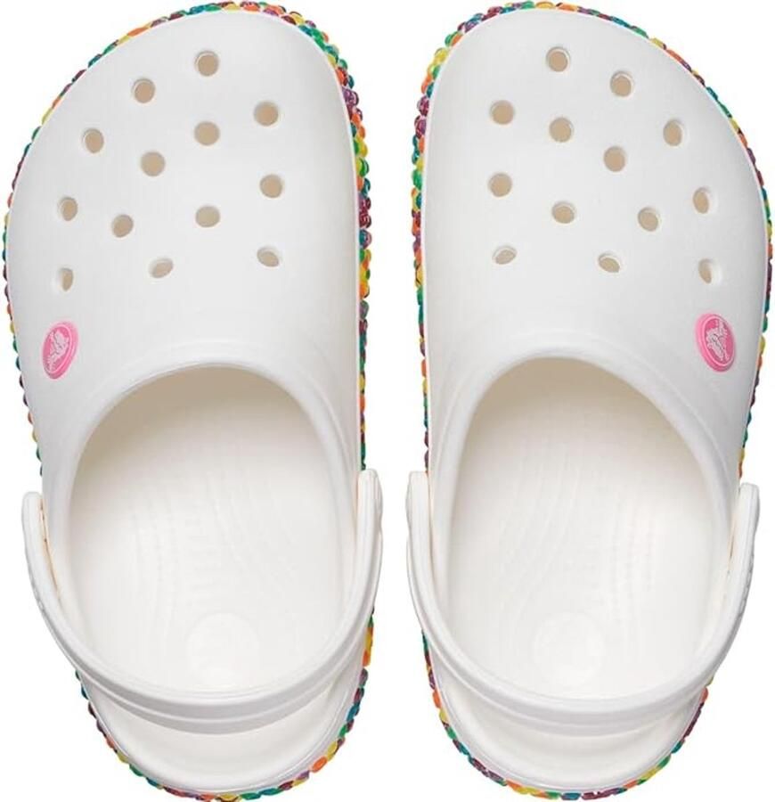 Crocs Crocband Gem Band Clog Kids White US