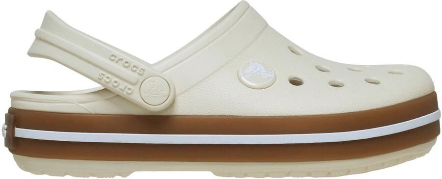 Crocs Kid's Crocband Gum Clog Sandalen maat 33-34 beige - Foto 2