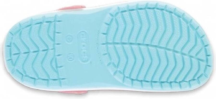 Crocs Crocband Kids Serie Kinderklompen Ice Bluewhite Croslite Materiaal - Foto 8