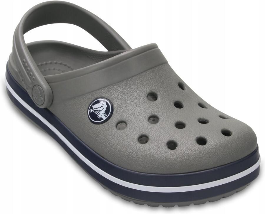 Crocs Crocband Kinderen Klompen Smoke Navy Croslite™ Antibacterieel