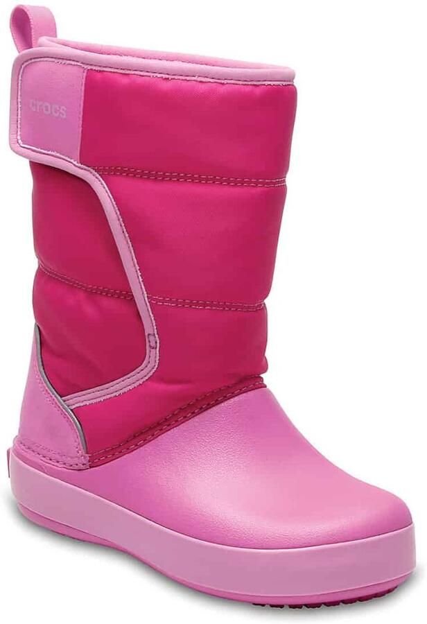 Crocs Crocband Lodgepoint Boot K Candy Pink US J5