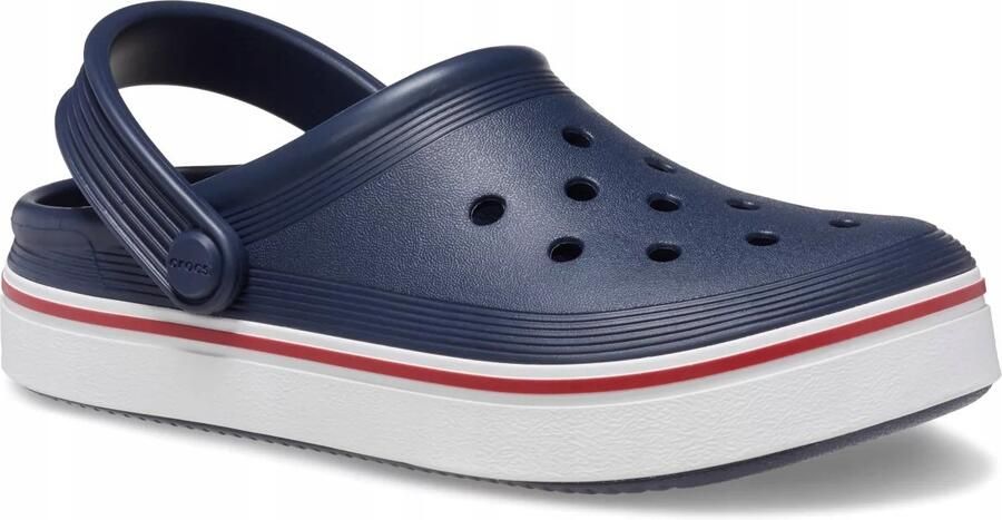 Crocs Crocband Of Court Kinderen Klompen Navy Croslite™ Materiaal Ventilatiegaten