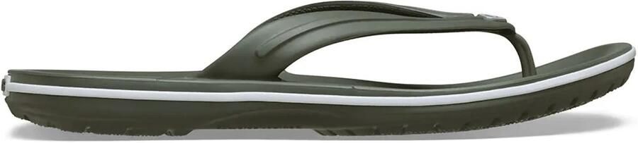 Crocs Crocband Flip Sandalen maat 37-38 olijfgroen