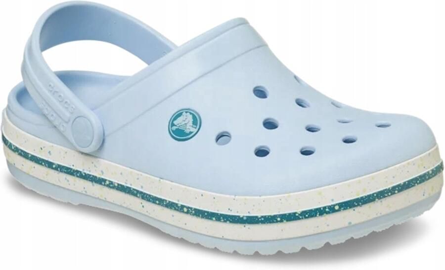 Crocs Crocband Speckled Band Clogs Blauwe Vorst Kinderen Comfortabel