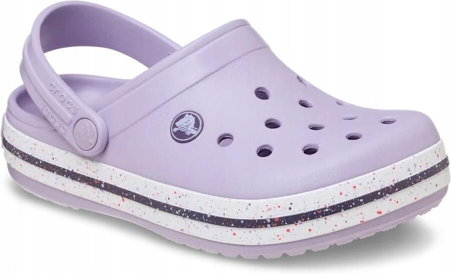 Crocs Crocband Speckled Band Klompen Lavender Kinderen