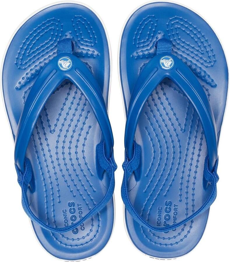 Crocs Crocband Strap Flip Kids Slippers 23 24 Blauw - Foto 3