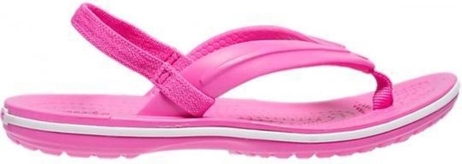 Crocs Crocband Strap Flip Sandaal Kinderen 22 23 Roze - Foto 4