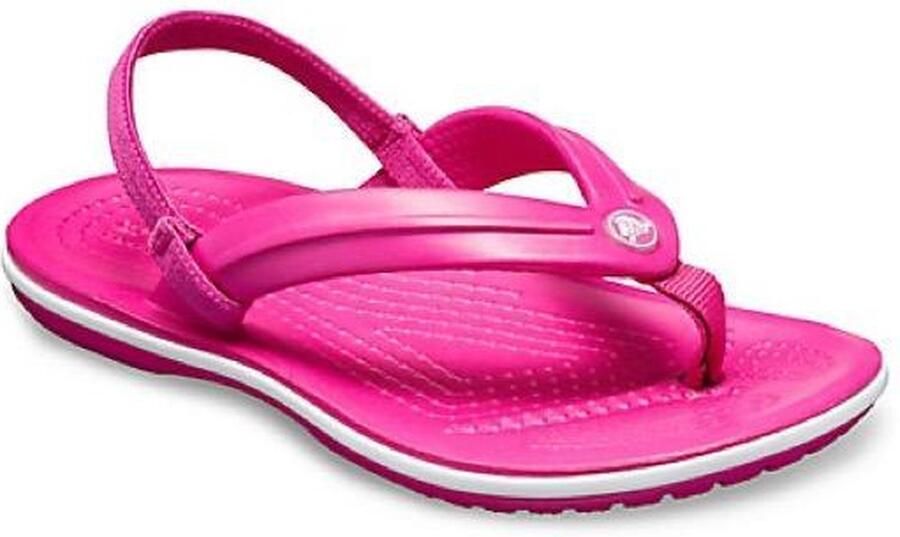 Crocs Crocband Strap Flip Sandaal Kinderen 22 23 Roze - Foto 3