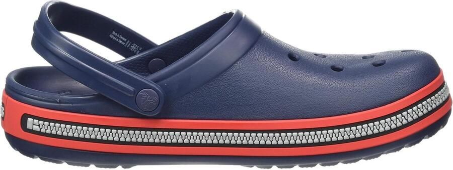 Crocs Crocband Zipper Band Clog Navy US