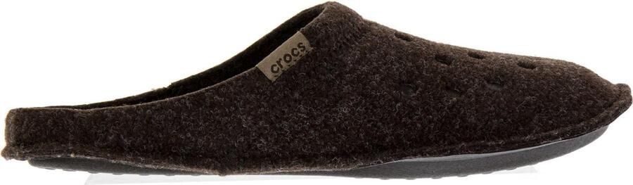 Crocs Pantoffels Classic instappers met behaaglijk zachte binnenzool van warme voering