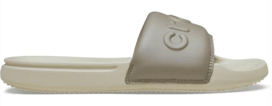 Crocs Dames Badslipper All Day Slide W Bone Beige