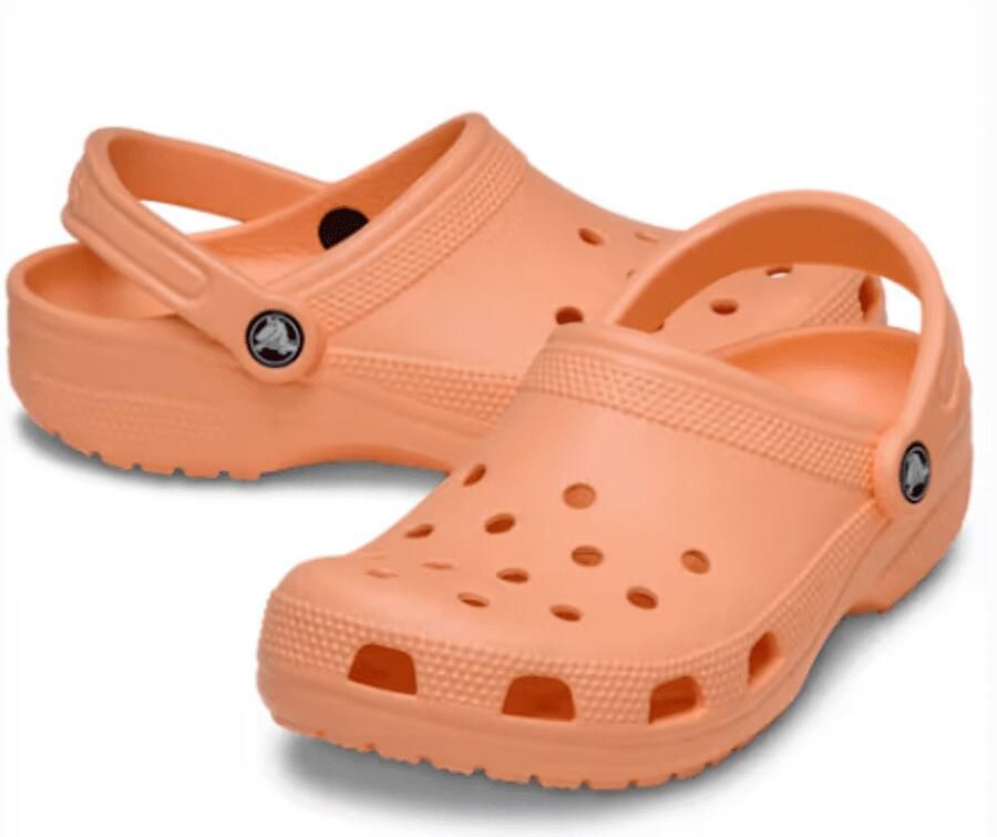 Crocs Dames Clog Classic Electric Sunstone Oranje