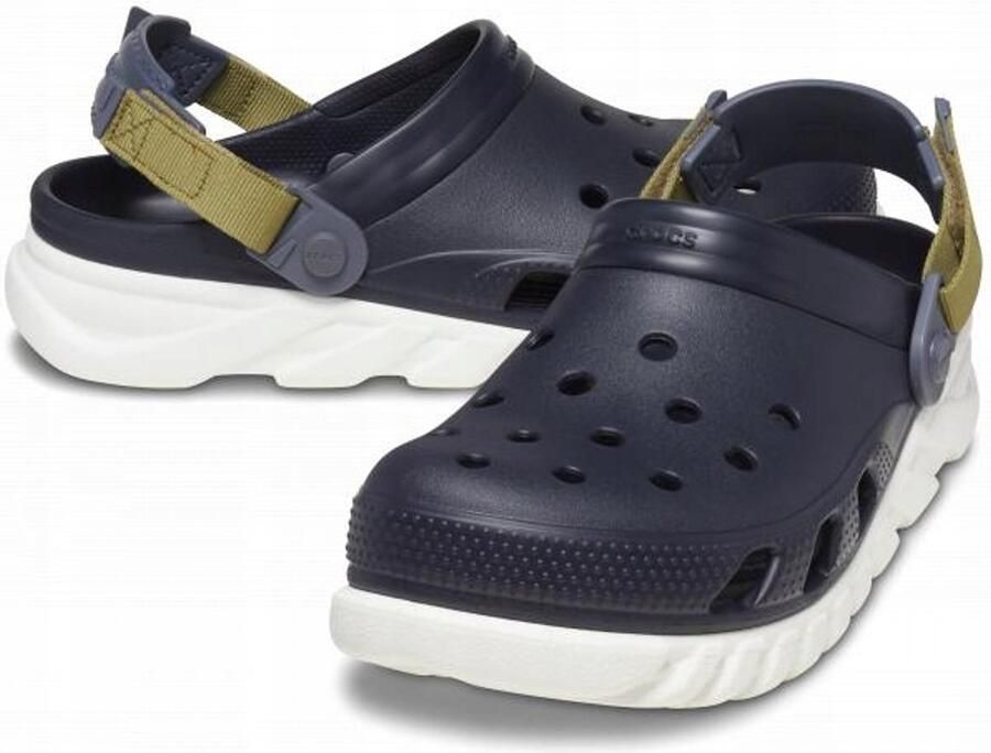 Crocs Duet Max II Clog 208776 Dames Klomp Deep Navy Comfortabel Lichtgewicht