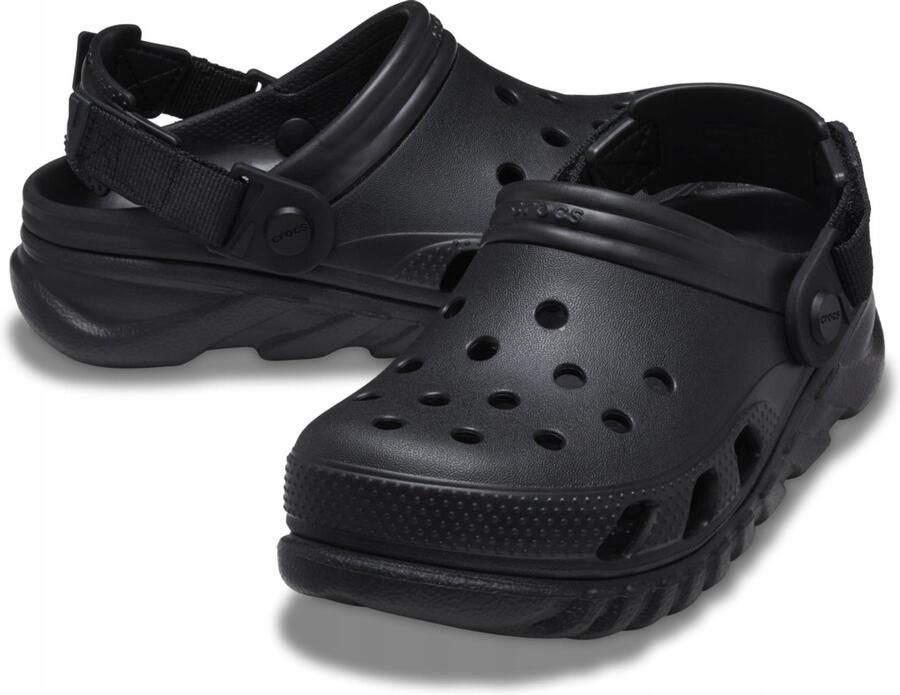 Crocs Duet Max II Clogs Zwart Dames