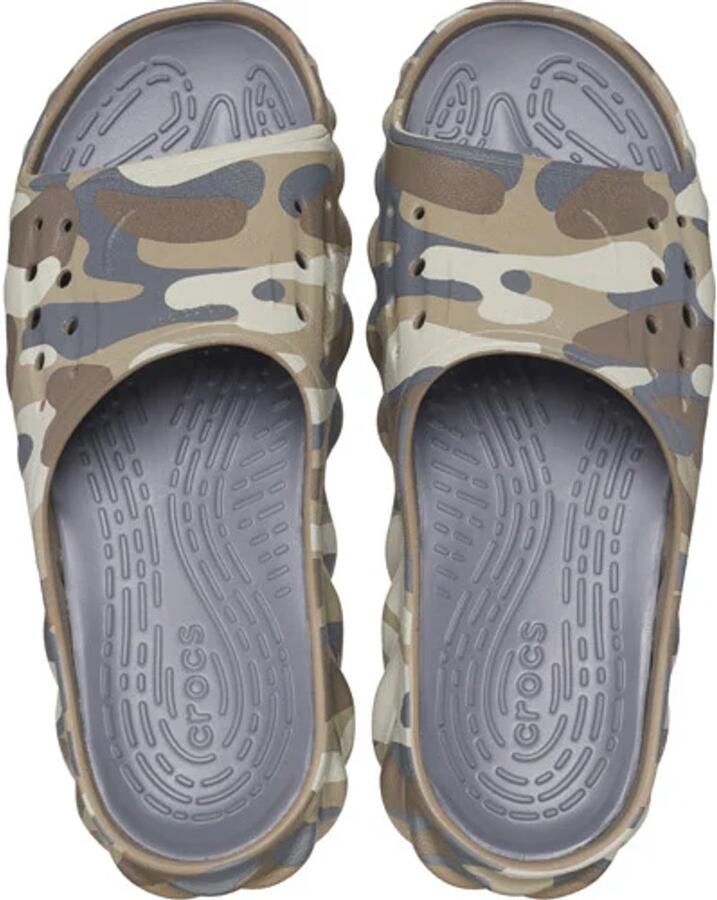 Crocs Echo Camo Redux Slide Charcoal US M10 W12