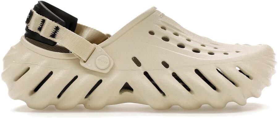 Crocs Echo Clog Bone Black 49 50 US M14