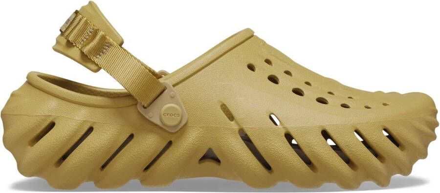 Crocs Echo Clog Mosterd Geel M7-W8