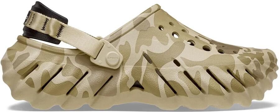 Crocs Echo Duck Camo Klompen Beige