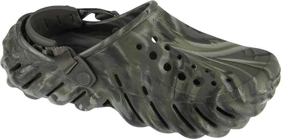 Crocs Echo Marbled Klompen Groen