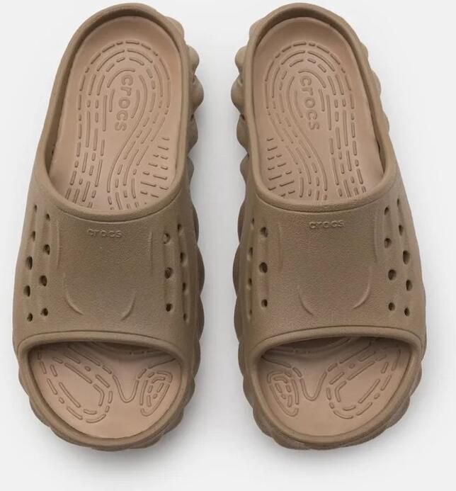 Crocs Lichtgewicht Waterbestendige Slide Bruin