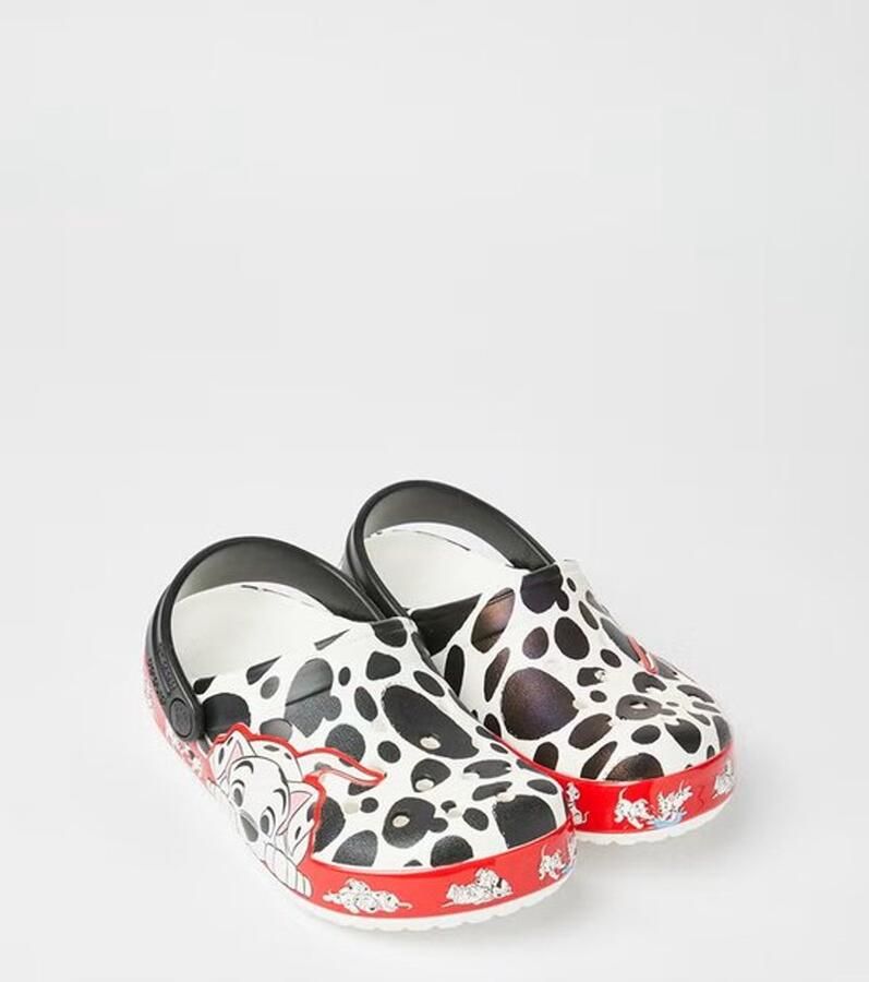 Crocs Fl 101 Dalmatians Clog Wit US J2