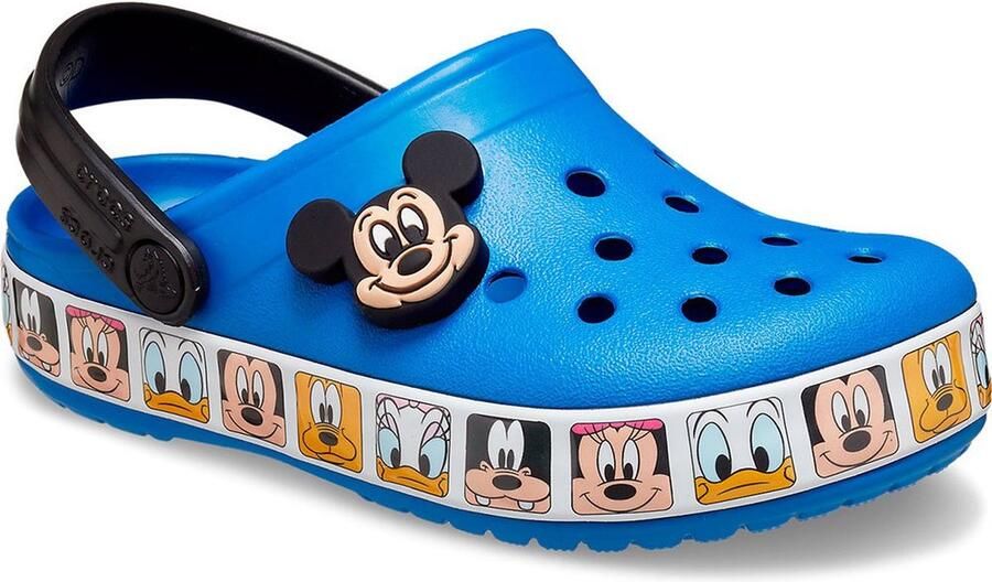 Crocs Fun Lab Mickey Mouse Band Kleuter Klompen Blauw Meisje - Foto 3