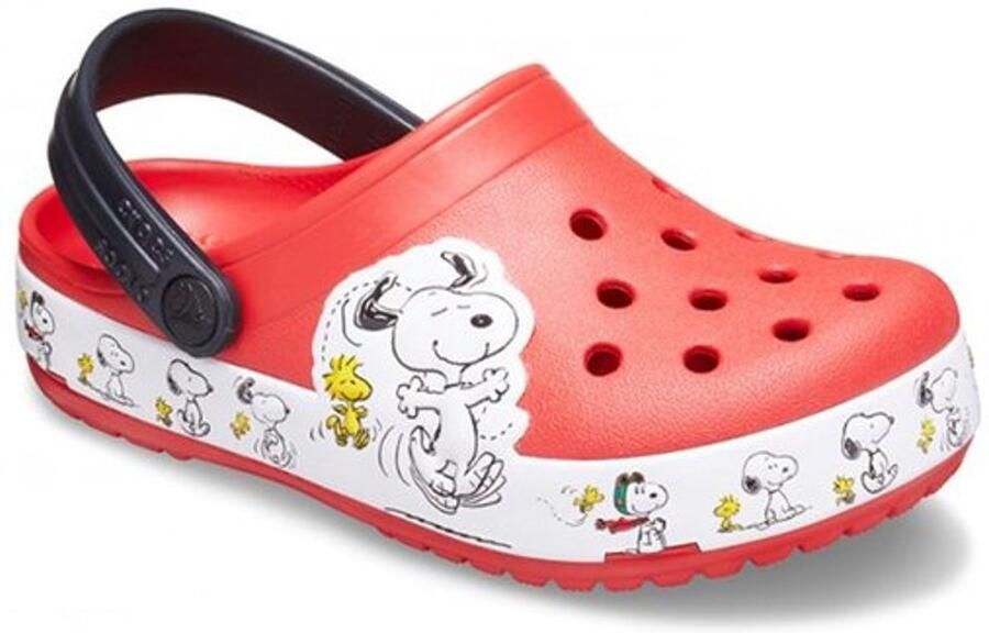 Crocs Funlab Snoopy Woodstock Clog Rood US J2