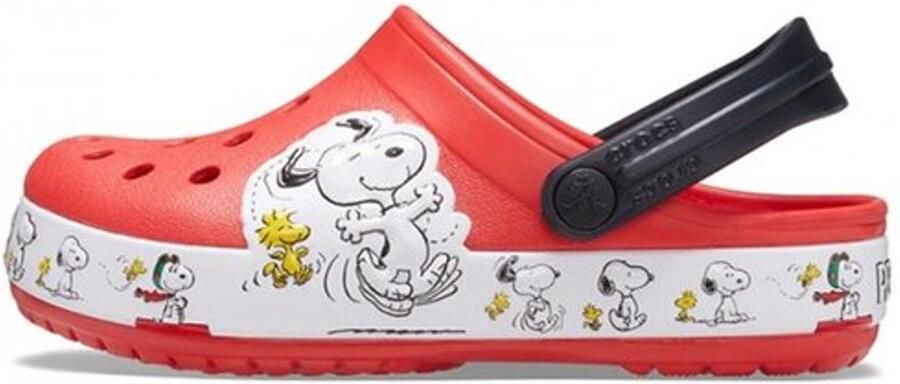 Crocs Funlab Snoopy Woodstock Clog Rood US J3