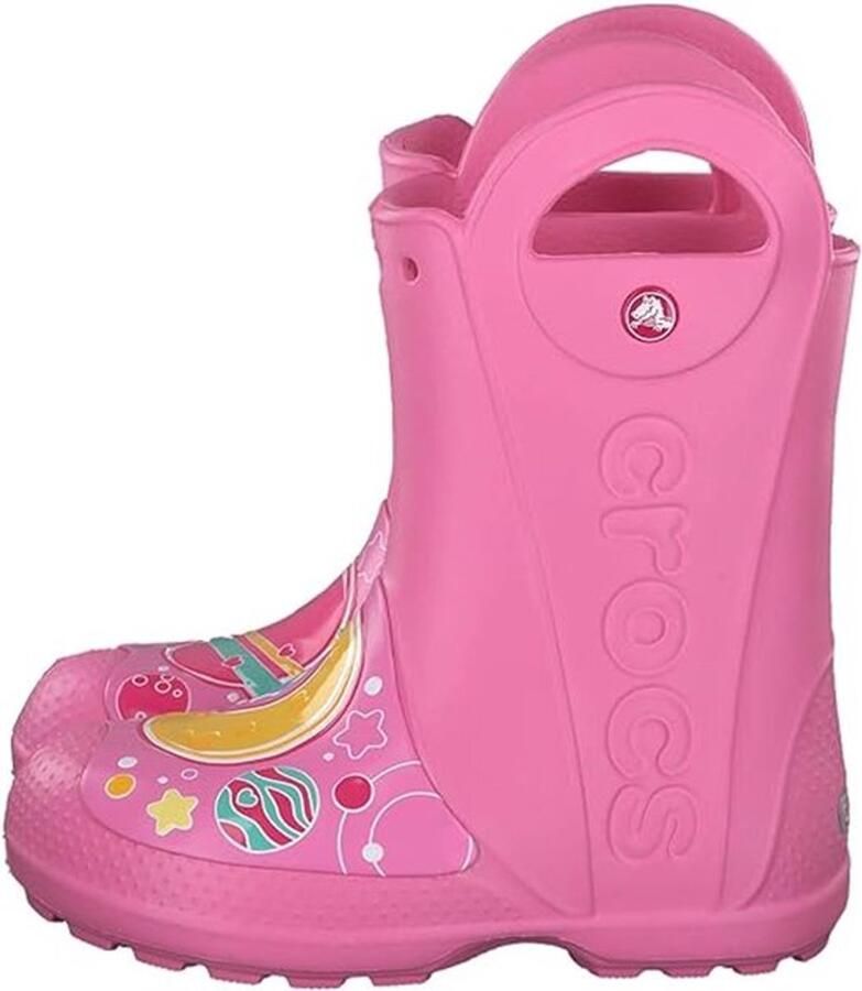 Crocs Galactic Hearts Boot Pink Lemonade US J3