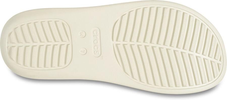 Crocs Women's Getaway Groove Platform Flip Sandalen maat 41-42 beige