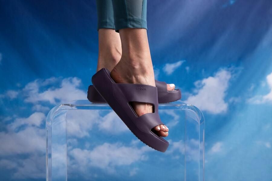 Crocs Getaway Platform Dames Klomp Sunkissed Free Feel Technologie W9