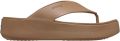 Crocs Getaway Platform Flip Teenslippers Dames - Bruin