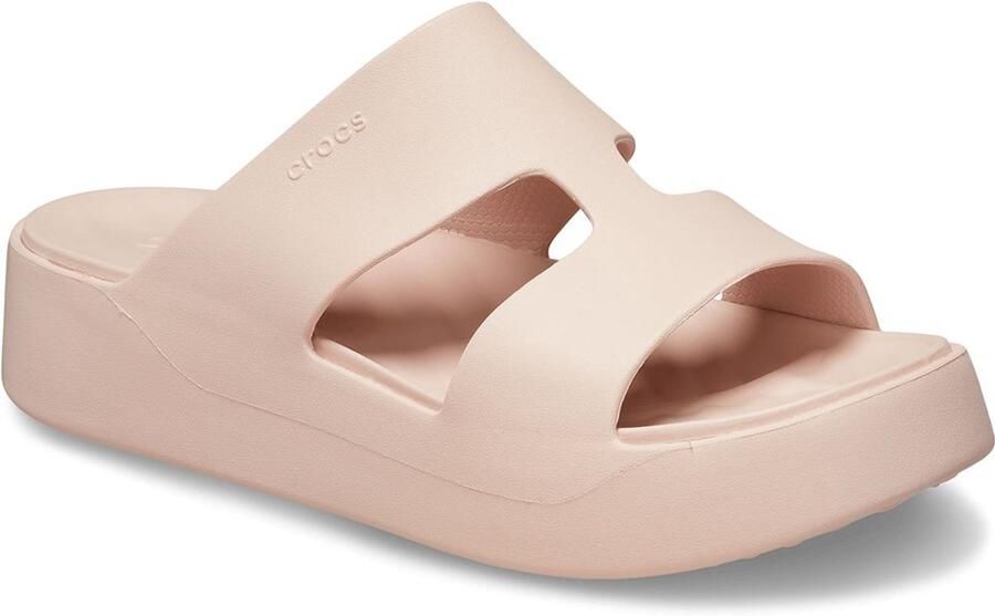 Crocs Badslippers Getaway Platform H-Strap zomerschoen slippers badschoen poolslides zachte binnenzool - Foto 3