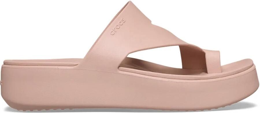 Crocs Getaway Platform Toe Loop Sandalen Roze Vrouw