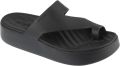 Crocs Getaway Platform Toe Loop Slippers Zwart Vrouw - Zwart