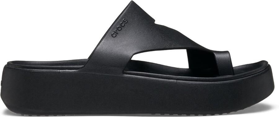 Crocs Getaway Sandalen Platform Zwart Comfortabel