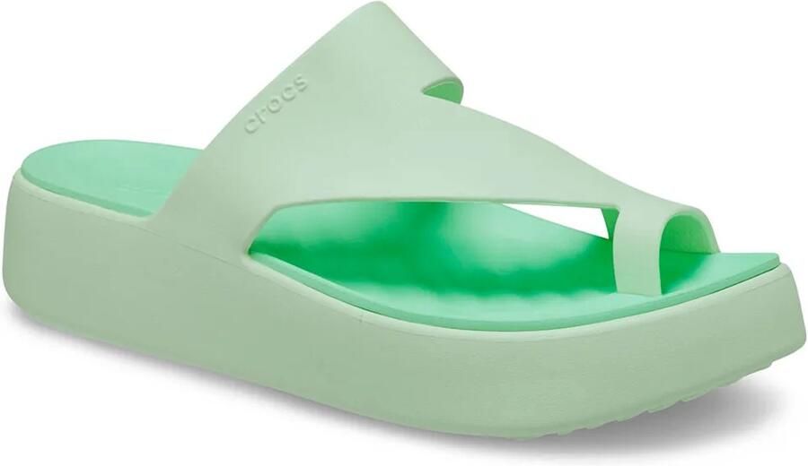 Crocs Getaway Serie Casual Damesslippers Jade Tint Platformhiel