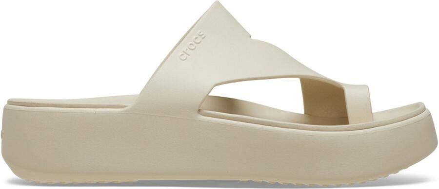 Crocs Getaway Serie Platform Teenslippers 41-42 Sandstone