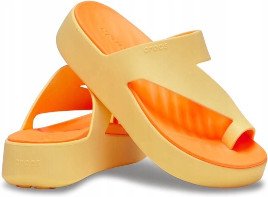 Crocs Getaway Serie Platformsandalen Golden Hour W10