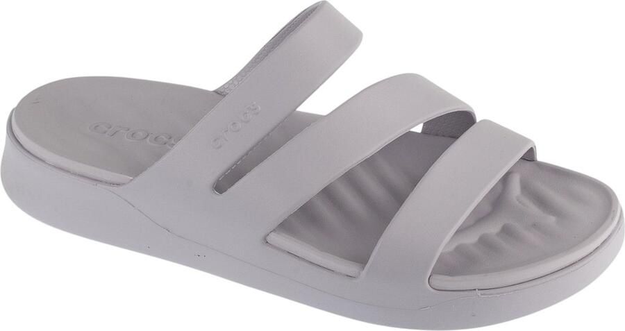 Crocs Getaway Strappy Slippers Blauw Grijs Vrouw