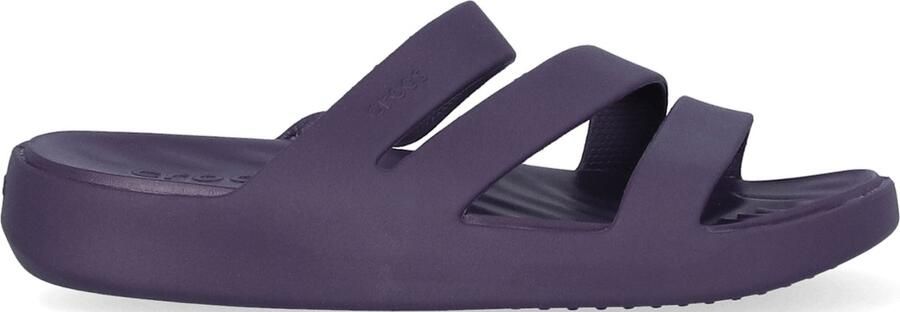 Crocs Getaway Strappy Slippers Dark Iris
