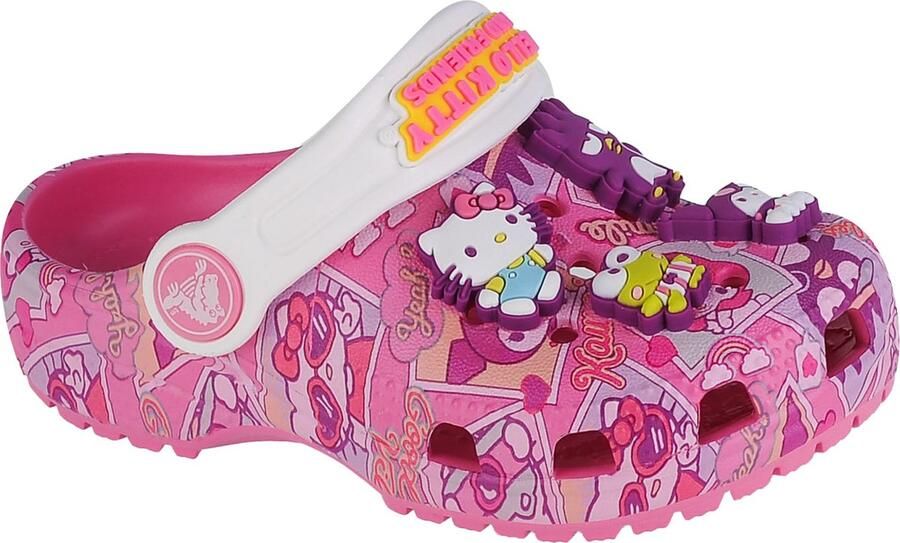 Crocs Hello Kitty and Friends Classic Clog 208025-680 voor Roze Slippers