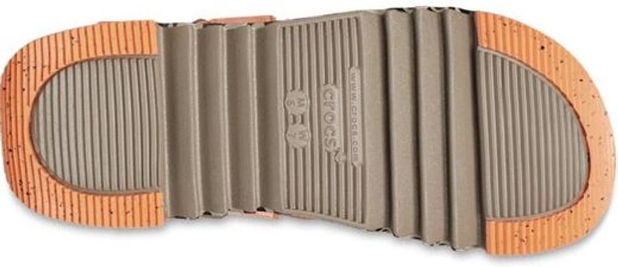 Crocs Hiker Xscape Animal Sandalen Khaki Leopard US M8 W10